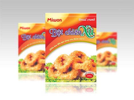 sản phẩm bột chiên xù